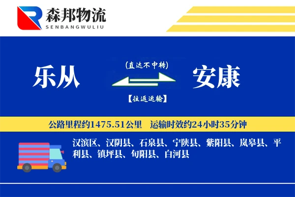 乐从到安康物流公司