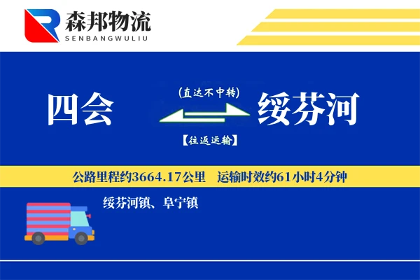 四会到绥芬河物流公司